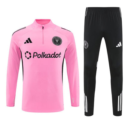 Inter Miami Trainingsanzug 25/26 Herren Jacke Rosa und Hose