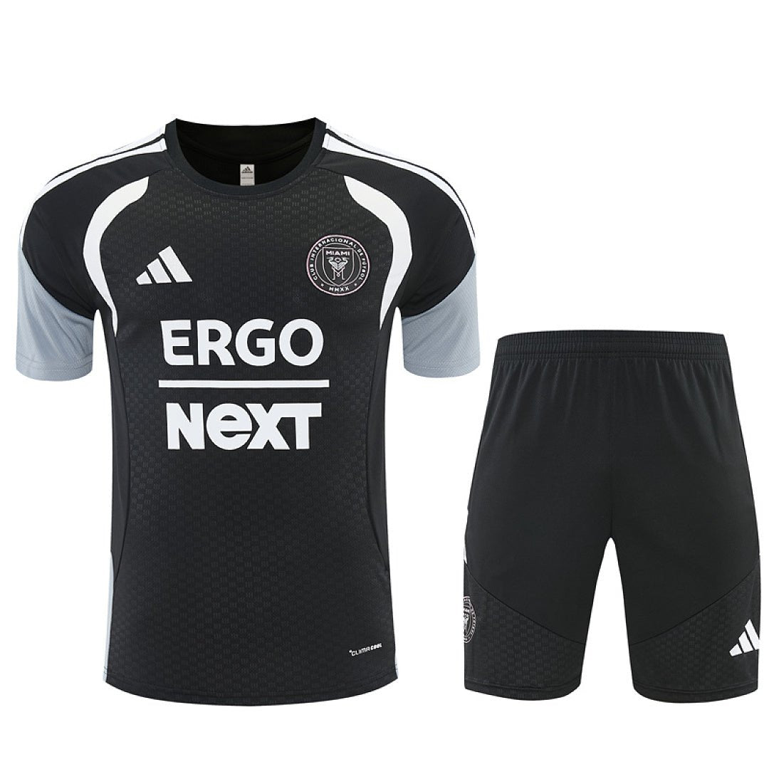 Inter Miami Trainingsset 2026/27 Trikot und Shorts Schwarz