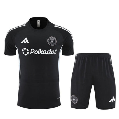 Inter Miami Trainingsset 25/26 Trikot und Shorts Schwarz