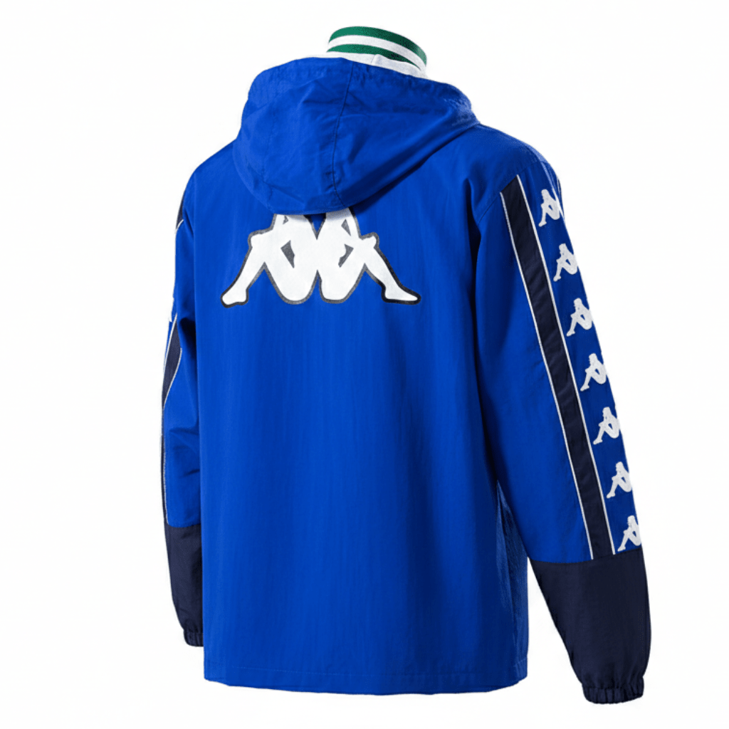 Italien Jacke Retro Herren Blau
