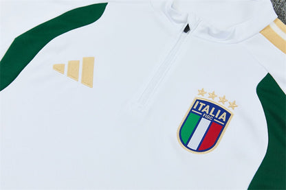 Italien Trainingsanzug 26/27 Herren Jacke Weiß und Hose Grün
