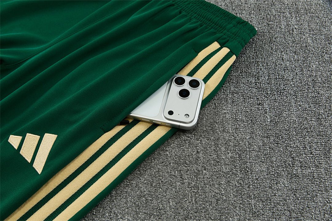 Italien Trainingsanzug 26/27 Herren Jacke Weiß und Hose Grün