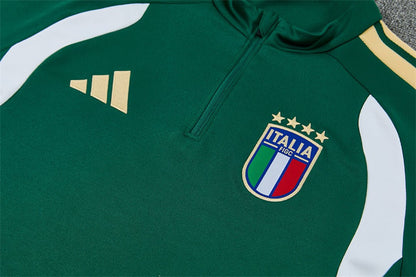 Italien Trainingsanzug 2026/27 Herren Jacke und Hose Grün