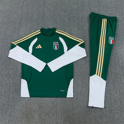 Italien Trainingsanzug 2026/27 Herren Jacke und Hose Grün