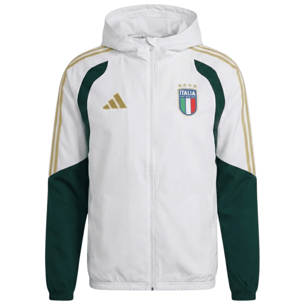 Italien Windjacke 26/27 Herren Weiß