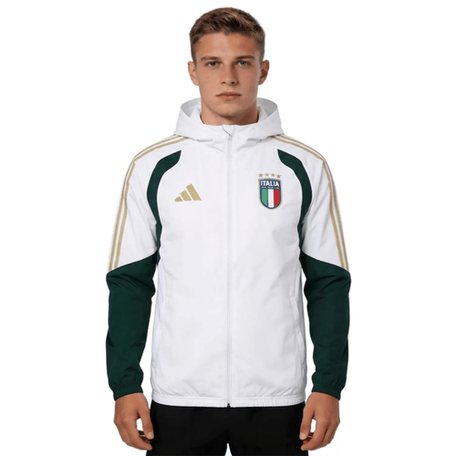 Italien Windjacke 26/27 Herren Weiß