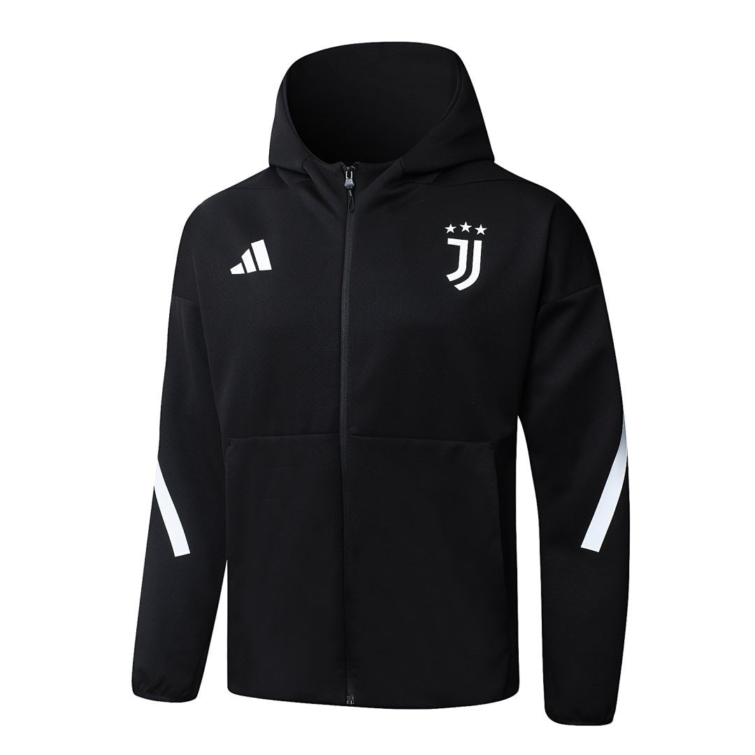 Juventus Trainingsanzug 25/26 Jacke & Hose Schwarz