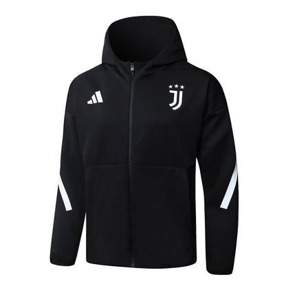 Juventus Trainingsanzug 25/26 Jacke & Hose Schwarz
