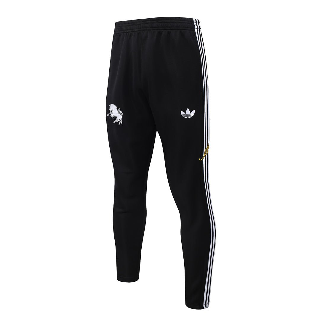 Juventus Trainingsanzug 26/27 Jacke und Hose Schwarz