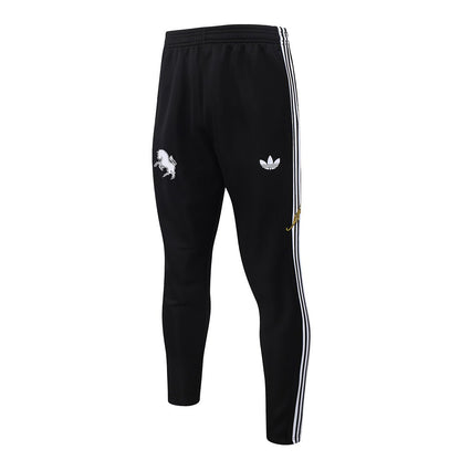 Juventus Trainingsanzug 26/27 Jacke und Hose Schwarz