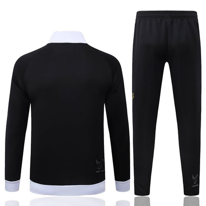 Juventus Trainingsanzug 26/27 Jacke und Hose Schwarz