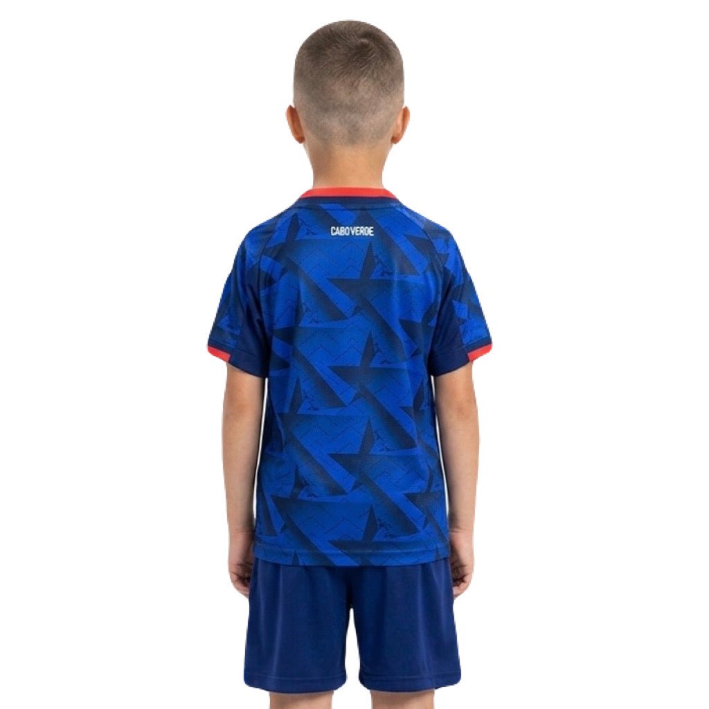 Kap Verde Kinder-Set Heimtrikot 26/27 Trikot und Shorts