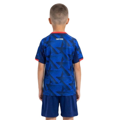 Kap Verde Kinder-Set Heimtrikot 26/27 Trikot und Shorts