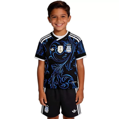 Kinder-Set Argentinien Auswärtstrikot 26/27 Trikot und Shorts