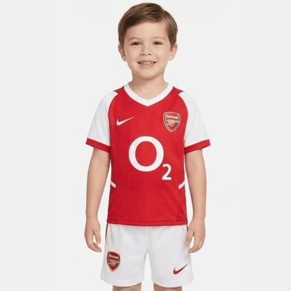 Kinder-Set Arsenal I 02/04 Rot und Weiß (Retro)