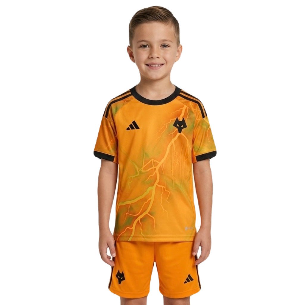 Kinder-Set AS Roma Drittetrikot 25/26 Trikot und Shorts