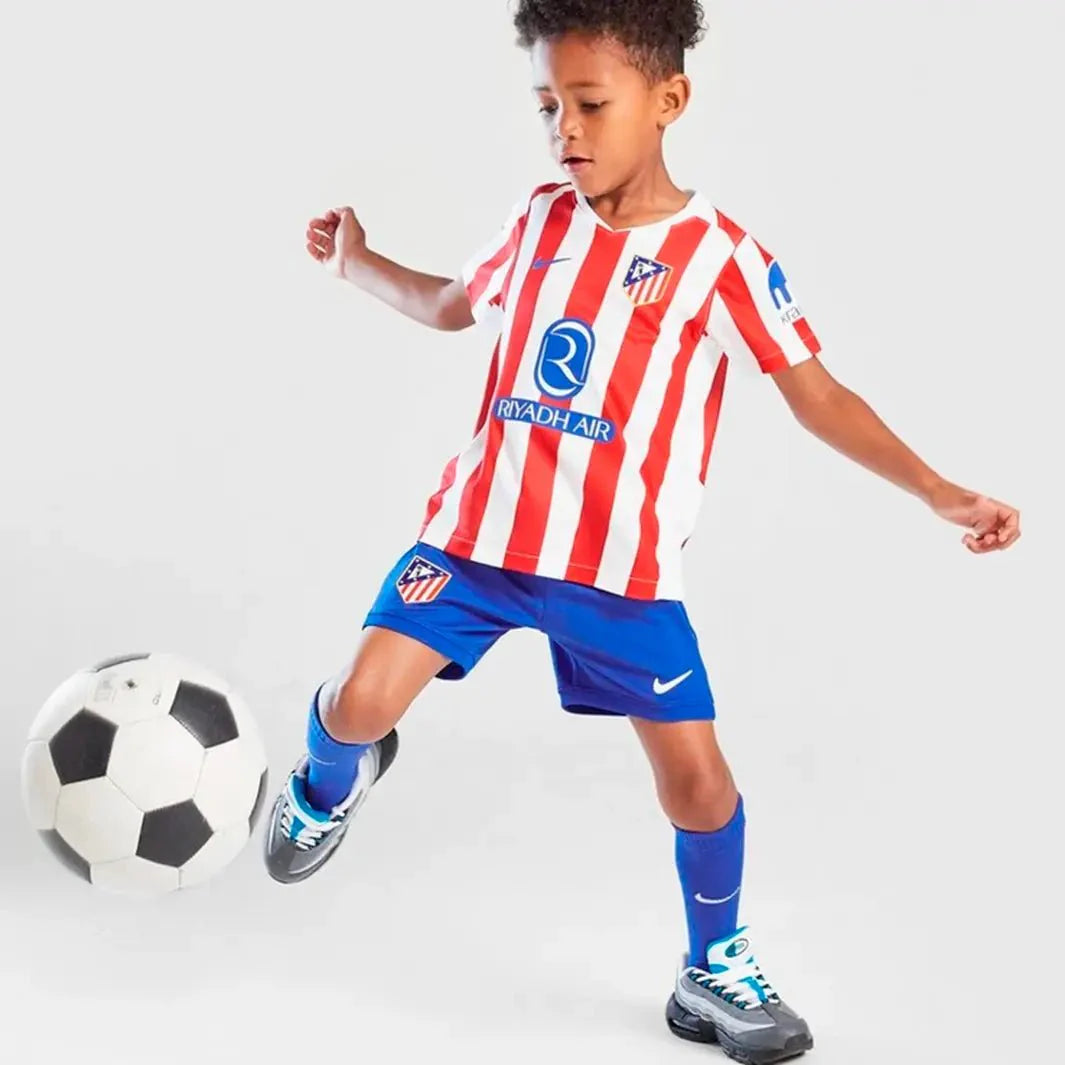 Kinder-Set Atlético de Madrid Heimtrikot 25/26