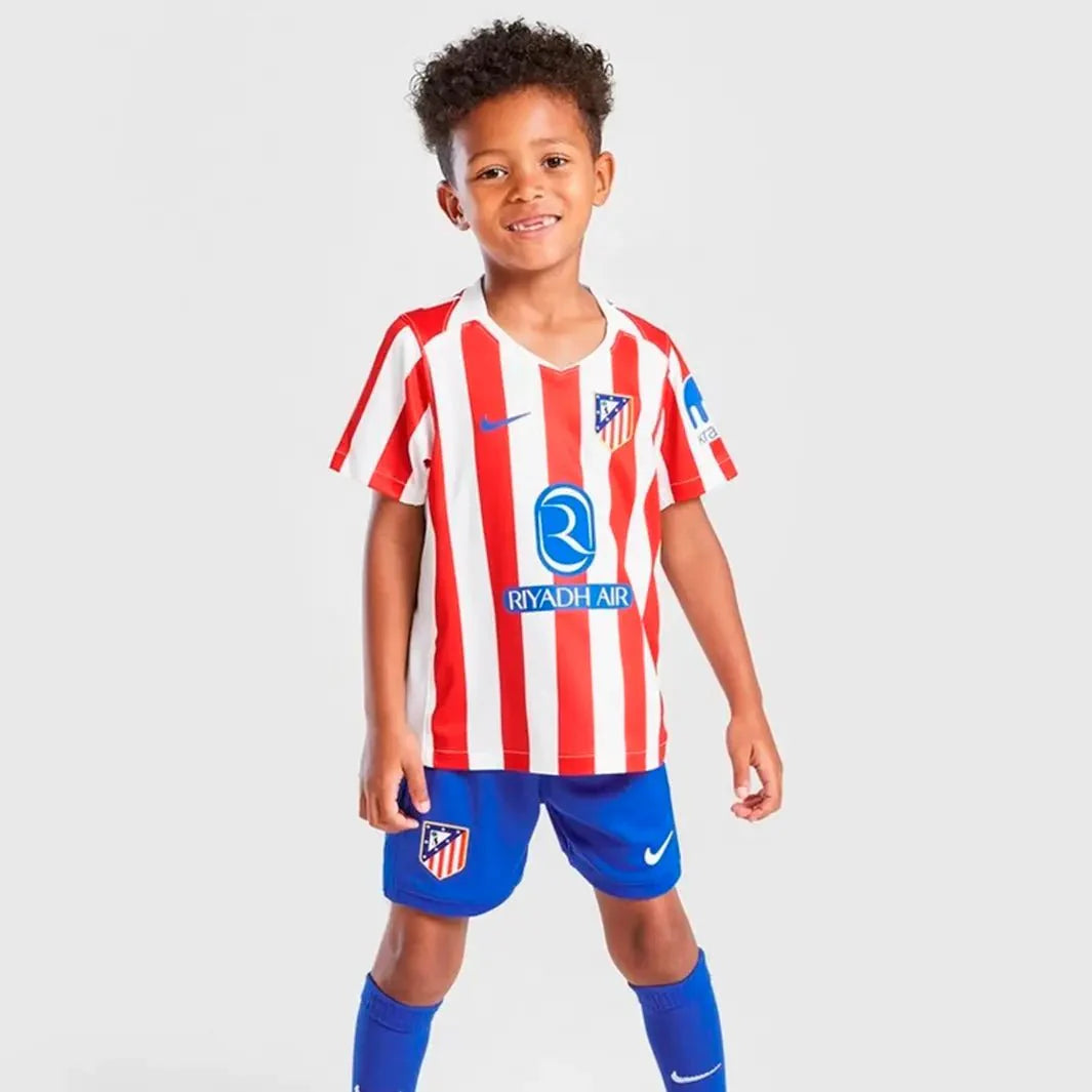 Kinder-Set Atlético de Madrid Heimtrikot 25/26