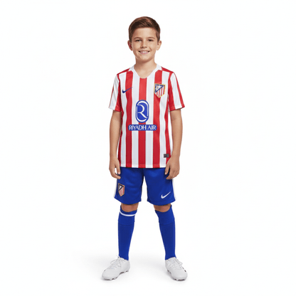 Kinder-Set Atlético de Madrid Heimtrikot 25/26