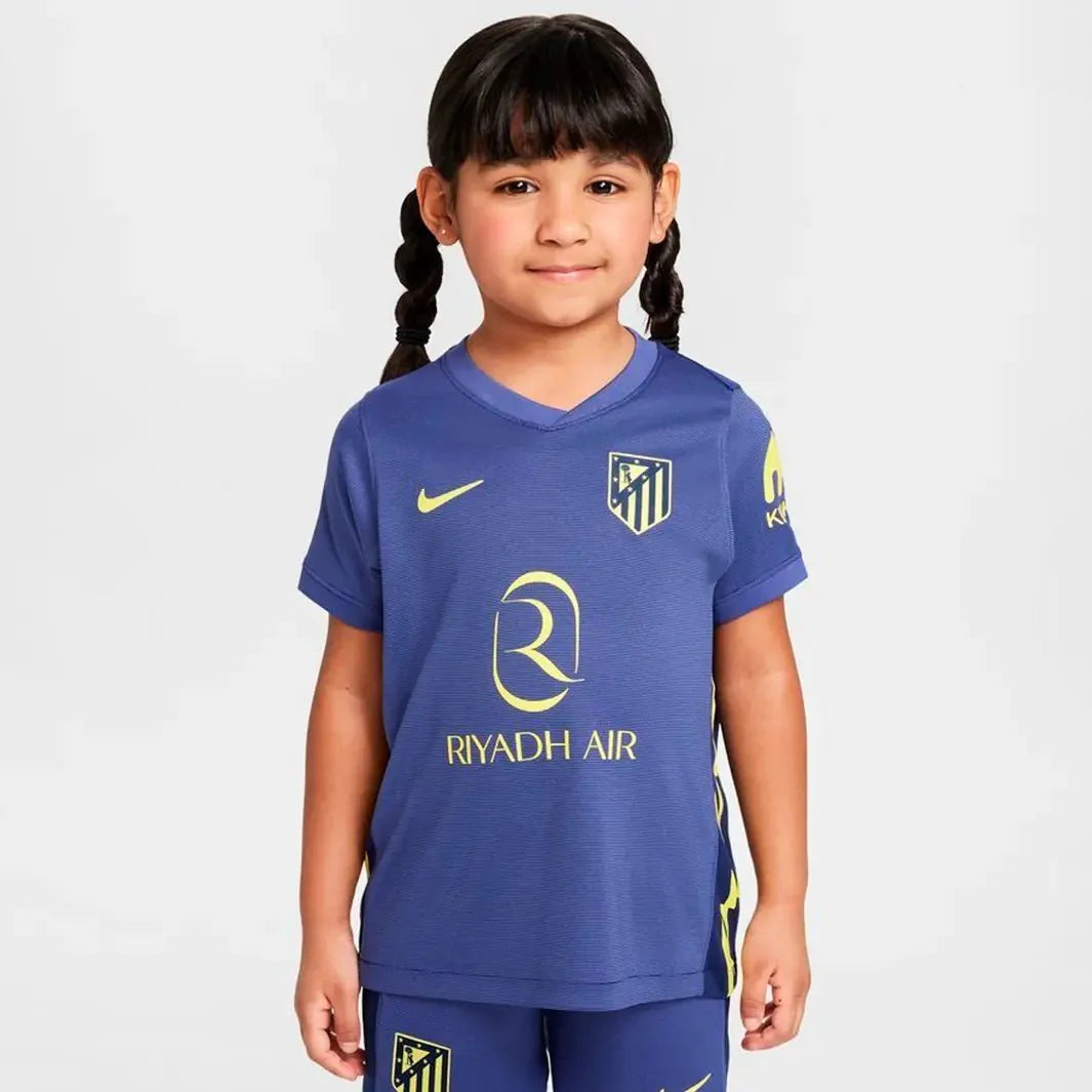 Kinder-Set Atlético Madrid Auswärtstrikot 25/26