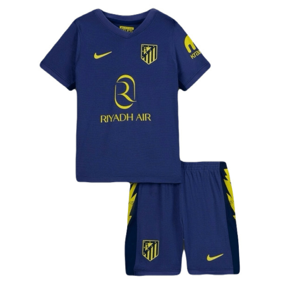 Kinder-Set Atlético Madrid Auswärtstrikot 25/26