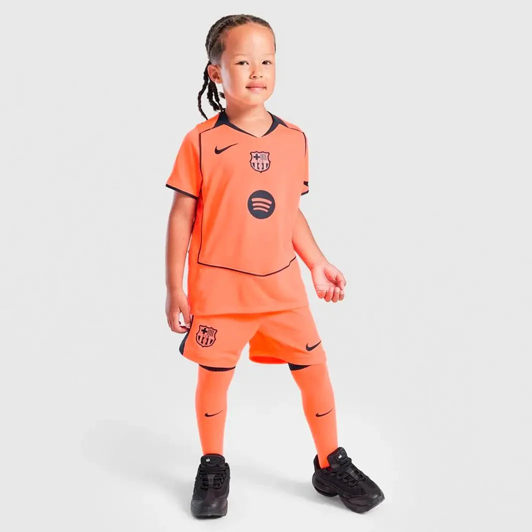 Kinder-Set Barcelona Drittetrikot 25/26