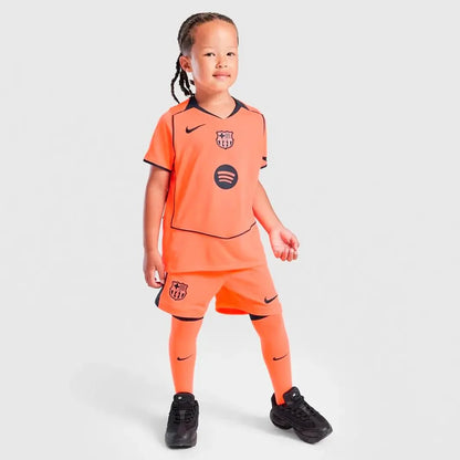 Kinder-Set Barcelona Drittetrikot 25/26