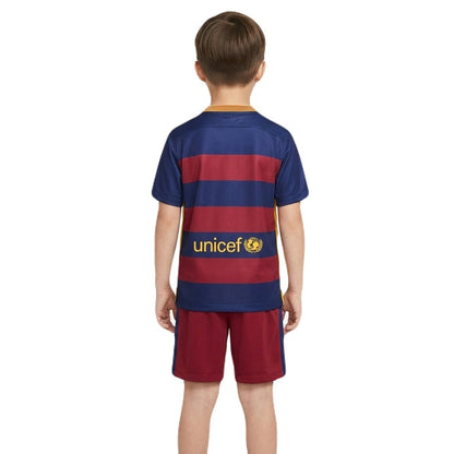 Kinder-Set Barcelona Heimtrikot 15/16 (Retro)