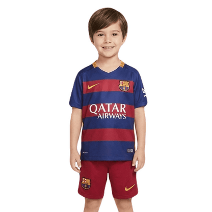 Kinder-Set Barcelona Heimtrikot 15/16 (Retro)