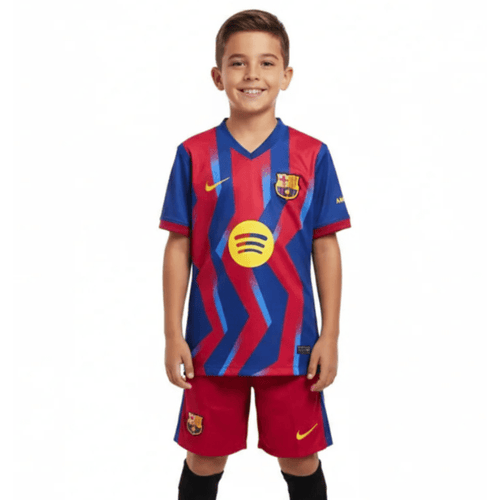 Kinder-Set Barcelona IV 25/26 Trikot und Shorts