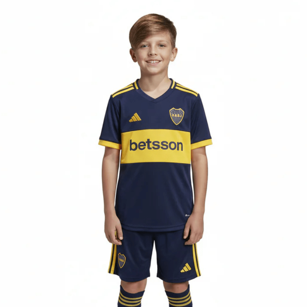 Kinder-Set Boca Juniors Heimtrikot 25/26