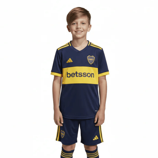Kinder-Set Boca Juniors Heimtrikot 25/26