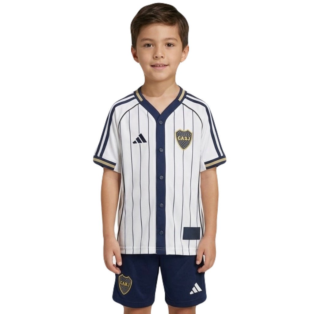 Kinder-Set Boca Juniors US Pack 25/26 Trikot und Shorts