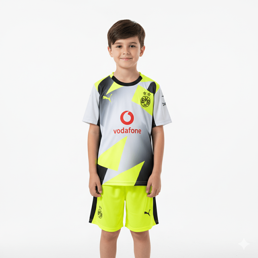 Kinder-Set Borussia Dortmund Auswärtstrikott 25/26