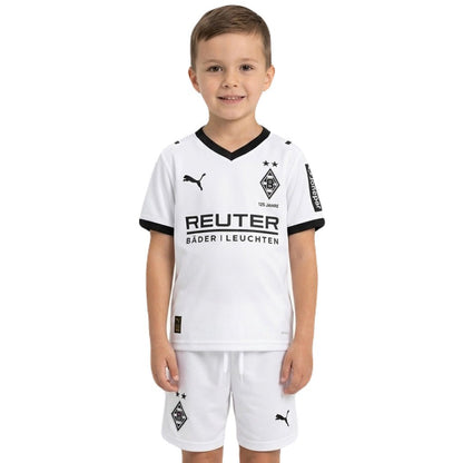 Kinder-Set Borussia Mönchengladbach Heimtrikot 25/26 Trikot und Shorts