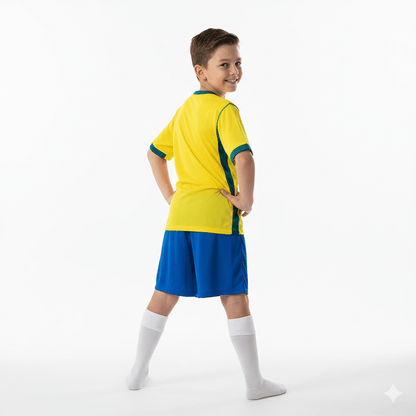 Kinder-Set Brasilien Heimtrikot 26/27 Trikot und Shorts