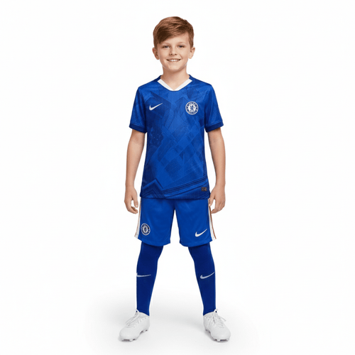 Kinder-Set Chelsea Heimtrikot 25/26 Blau
