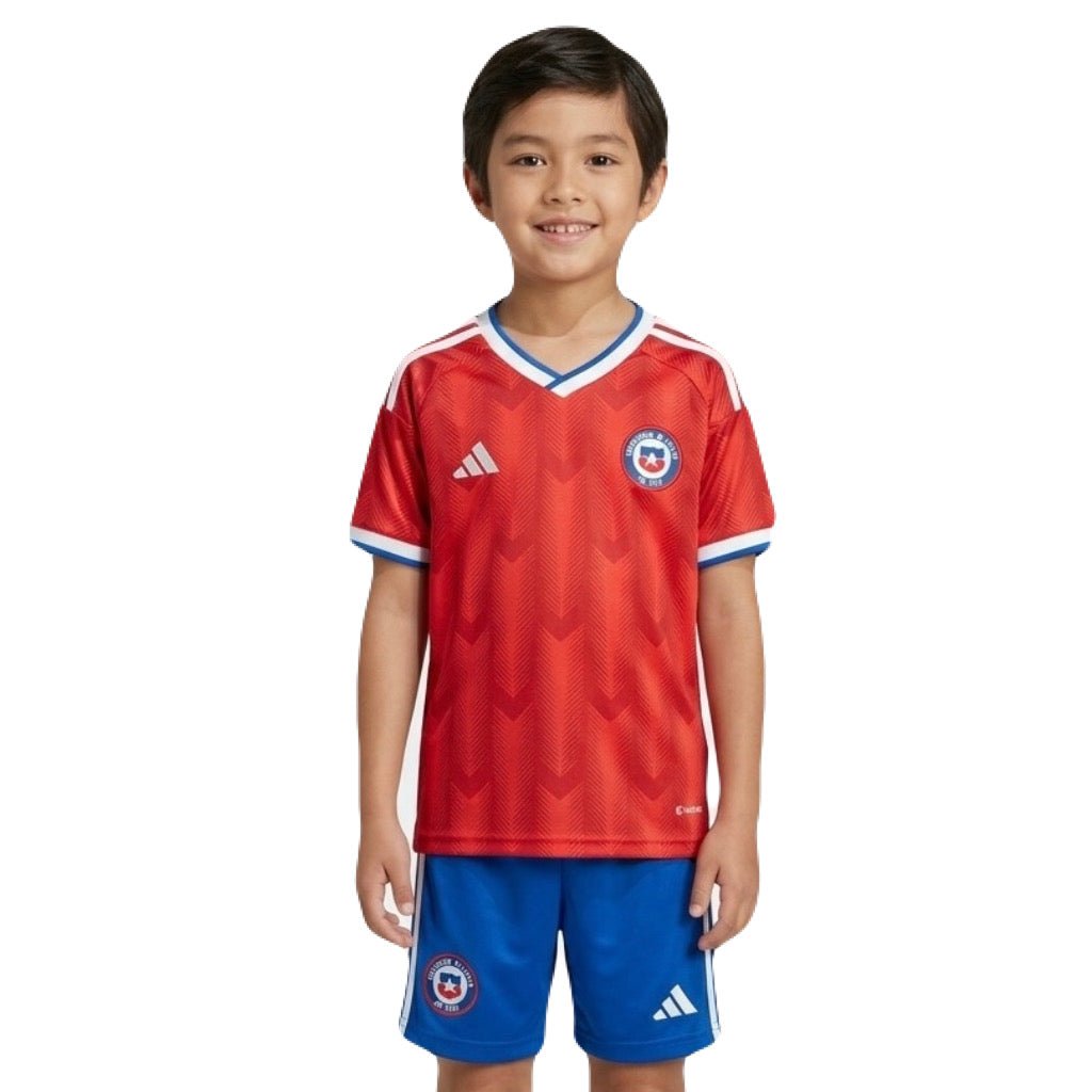 Kinder-Set Chile Heimtrikot 26/27 Trikot und Shorts