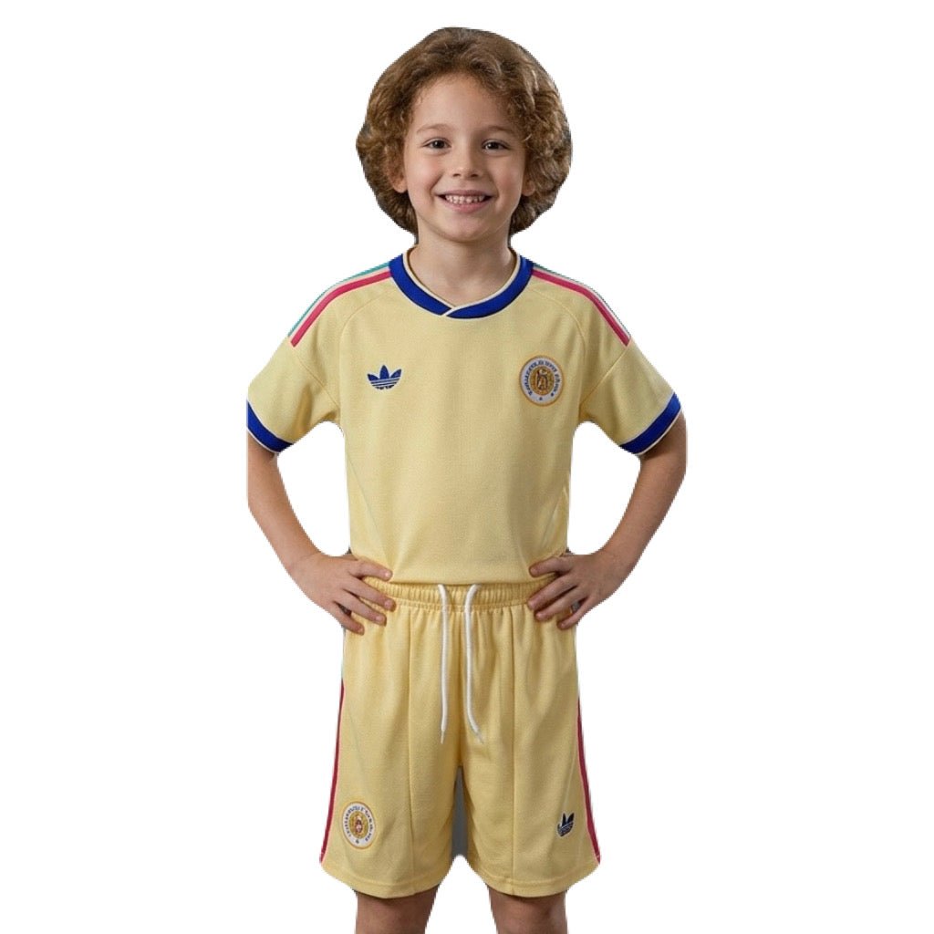 Kinder-Set Curaçao Auswärtstrikot 26/27 Trikot und Shorts