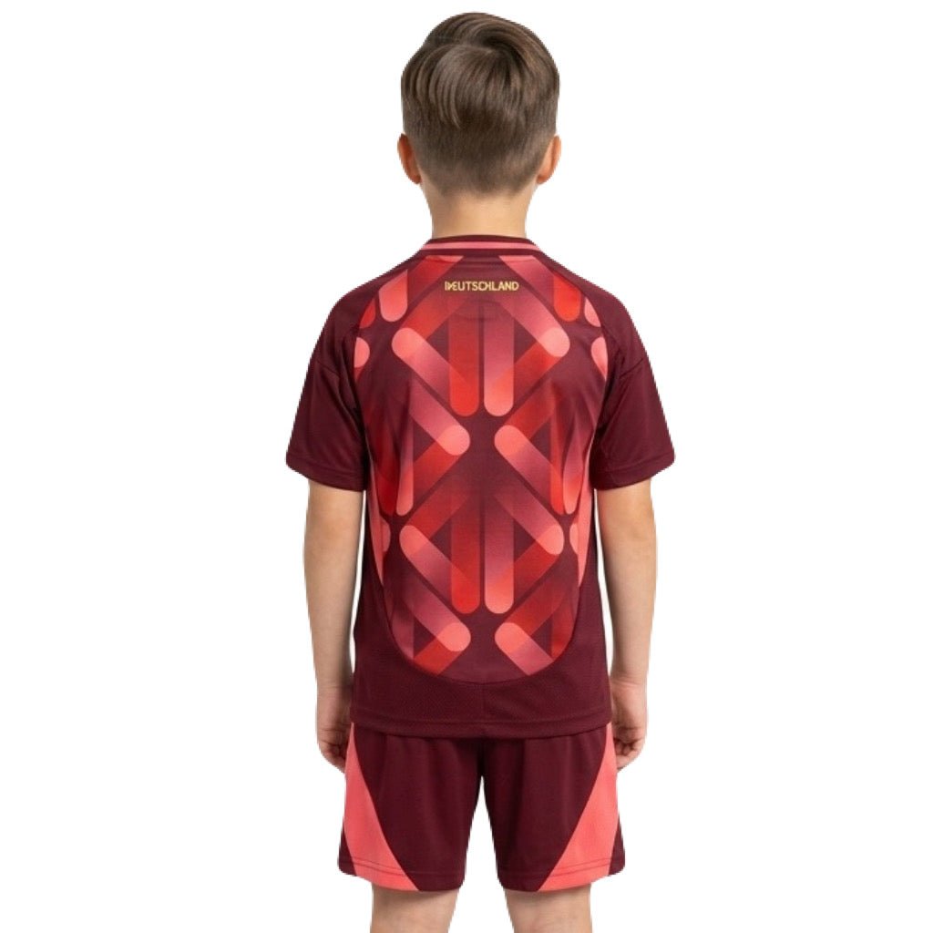 Kinder-Set Deutschland Auswärtstrikot 25/26 Trikot Und Shorts Rot