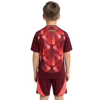 Kinder-Set Deutschland Auswärtstrikot 25/26 Trikot Und Shorts Rot