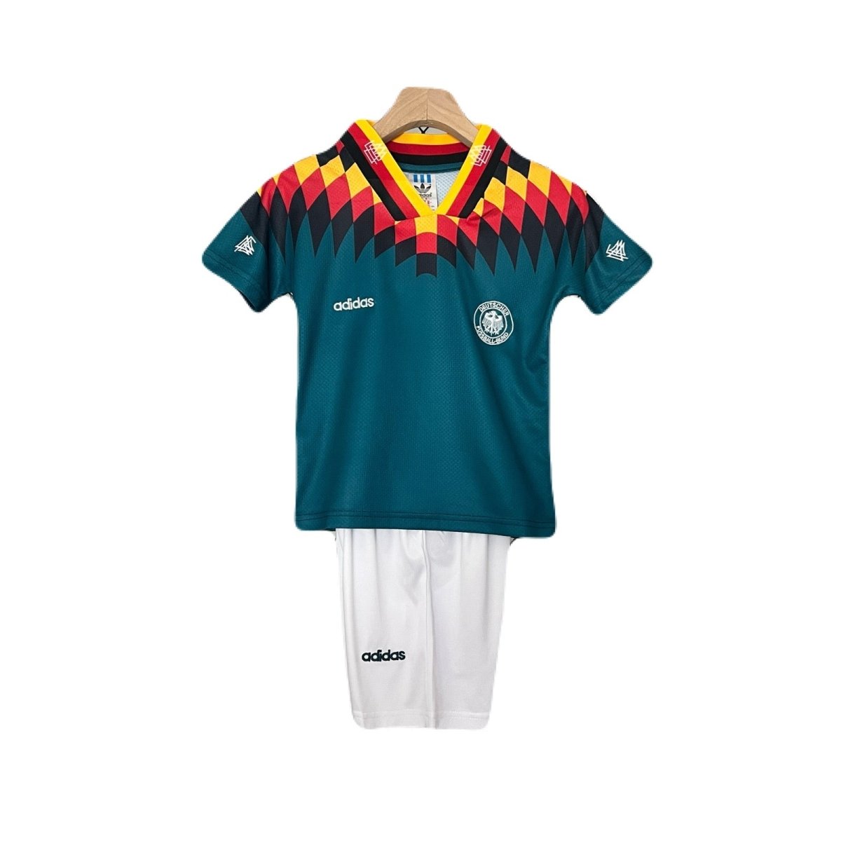 Kinder-Set Deutschland Auswärtstrikot 94/95 Trikot und Shorts (Retro)