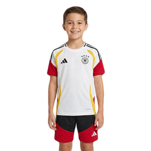 Kinder-Set Deutschland Training 26/27 Trikot Weiß Und Shorts