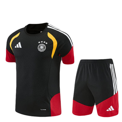 Kinder-Set Deutschland Training 26/27 Trikot Und Shorts Schwarz