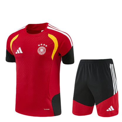 Kinder-Set Deutschland Training 26/27 Trikot Und Shorts Rot