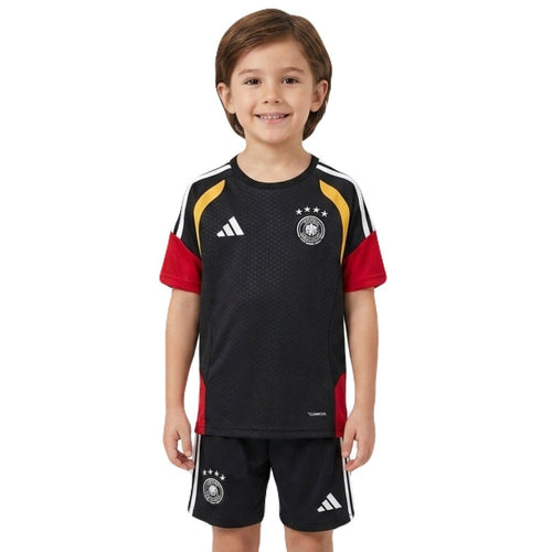 Kinder-Set Deutschland Training 26/27 Trikot Und Shorts Schwarz