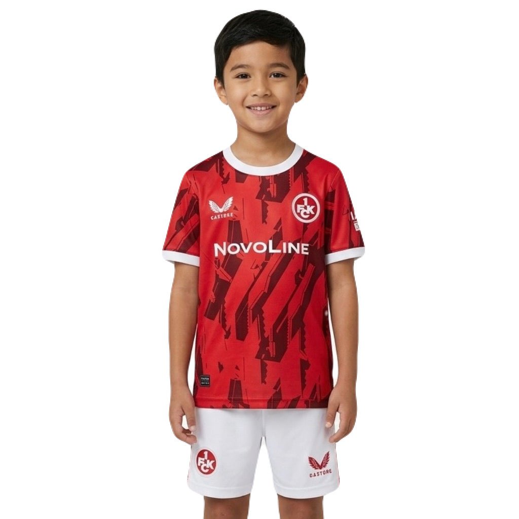 Kinder-Set FC Kaiserslautern Heimtrikot 25/26 Trikot und Shorts