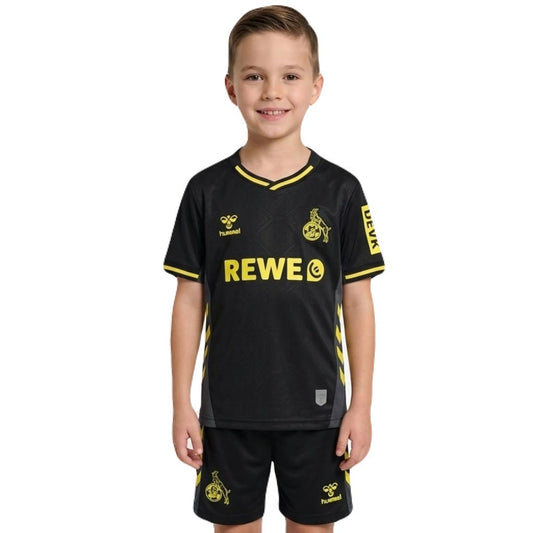 Kinder-Set FC Köln Drittetrikot 25/26 Trikot und Shorts