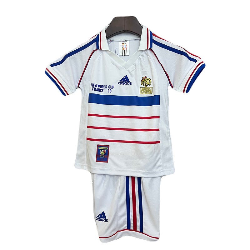 Kinder-Set Frankreich Heimtrikot 1998 (Retro)