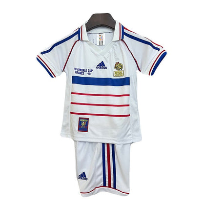 Kinder-Set Frankreich Heimtrikot 1998 (Retro)